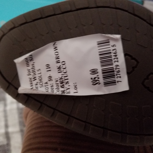 NIB Dr Scholls Womans Dakota Wedge Booties in Tan Micro Suede size 7. - Picture 5 of 10